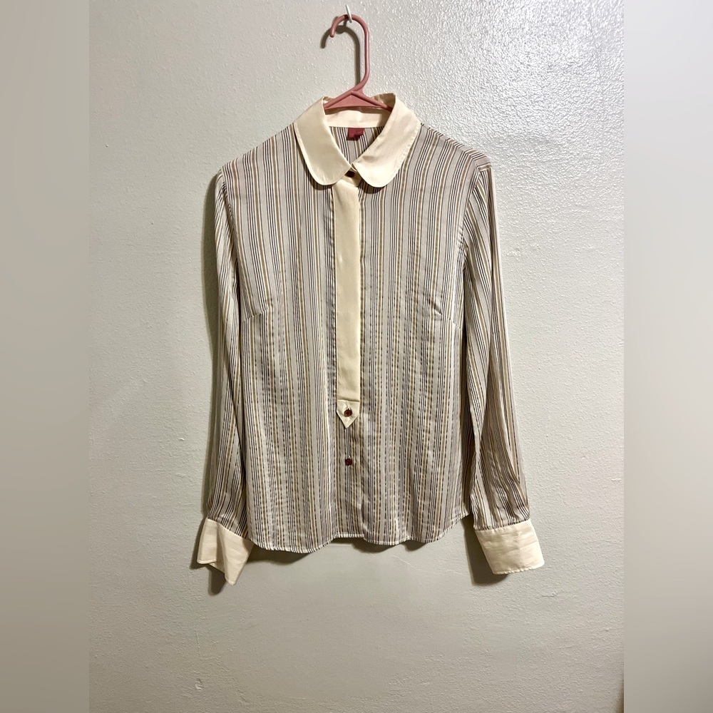VIVIENNE WESTWOOD Vintage Red Label striped blouse